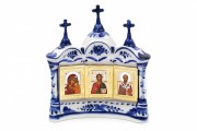 Киот малый на три иконки
