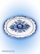 Поднос «Силуэт» цветы